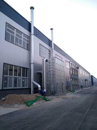 蘇州某家具廠(chǎng)中央除塵